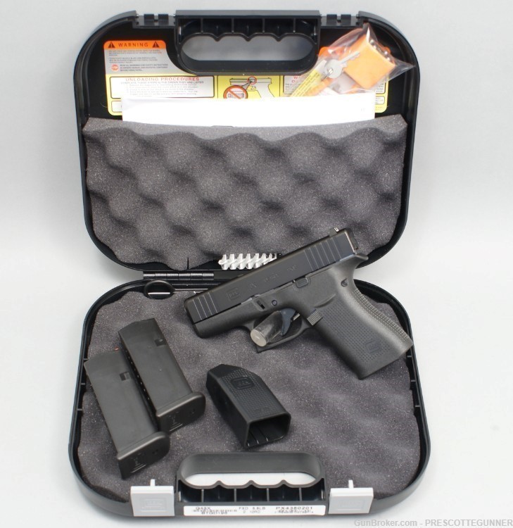 NIB Glock 43X 9mm Subcompact Black nDLC w/ Two 10 Round Magazines G43X EDC-img-7