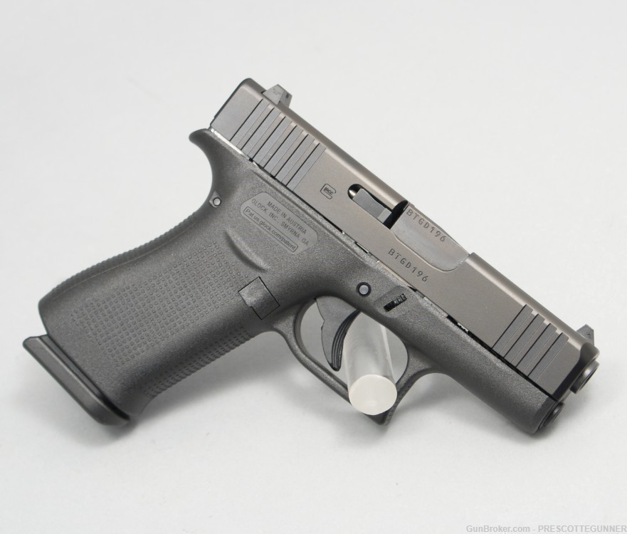 NIB Glock 43X 9mm Subcompact Black nDLC w/ Two 10 Round Magazines G43X EDC-img-2