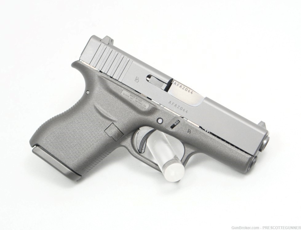 NIB Glock 43 9mm Subcompact G43 USA w/ Two 6 Round Magazines G 43 EDC-img-2