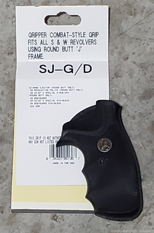 Pachmayr Smith & Wesson  Revolver Gripper Combat-Style Grip-img-1