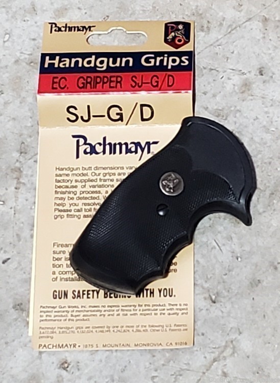 Pachmayr Smith & Wesson  Revolver Gripper Combat-Style Grip-img-0