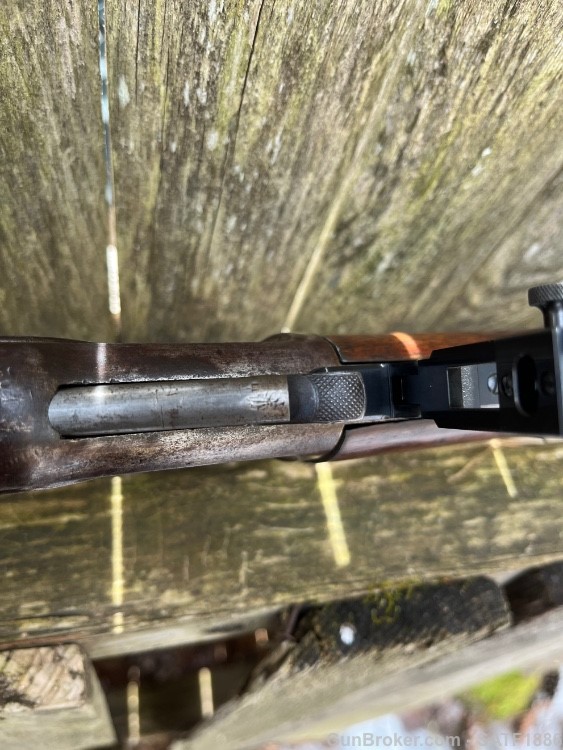 Winchester Model 1873 Special Order Rifle Swiss Butt 1/2 Round Antique 32 -img-59