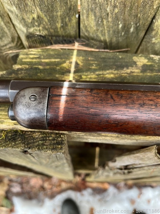 Winchester Model 1873 Special Order Rifle Swiss Butt 1/2 Round Antique 32 -img-57