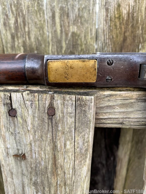 Winchester Model 1873 Special Order Rifle Swiss Butt 1/2 Round Antique 32 -img-45