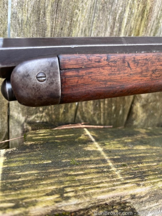 Winchester Model 1873 Special Order Rifle Swiss Butt 1/2 Round Antique 32 -img-28