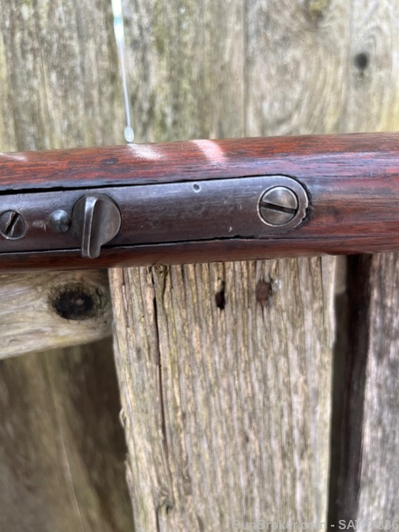 Winchester Model 1873 Special Order Rifle Swiss Butt 1/2 Round Antique 32 -img-52