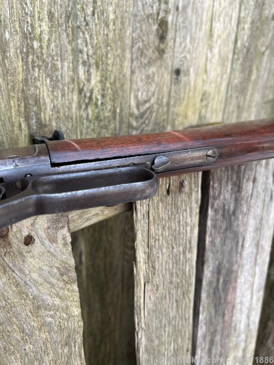 Winchester Model 1873 Special Order Rifle Swiss Butt 1/2 Round Antique 32 -img-46