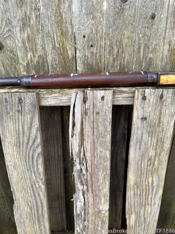 Winchester Model 1873 Special Order Rifle Swiss Butt 1/2 Round Antique 32 -img-49