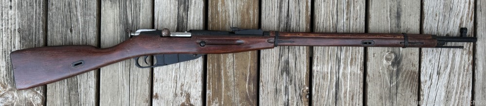 1943 Soviet Izhevsk Mosin Nagant 91/30 Rifle-img-0