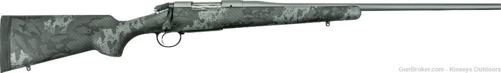 Bergara Premier Mountain 2.0 Rifle .308 Win. 22 in. Black/Gray Carbon Stock-img-0