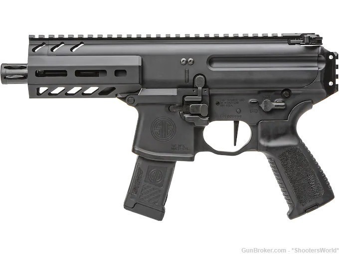 Sig Sauer MPX K Semi-Automatic Pistol 9mm 4.5" Barrel 35-Round PMPX-4B-9-NB-img-0