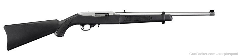 RUGER 10/22 AUTOLOADING TAKEDOWN .22 LR BLACK SYNTHETIC STOCK 11100-img-0