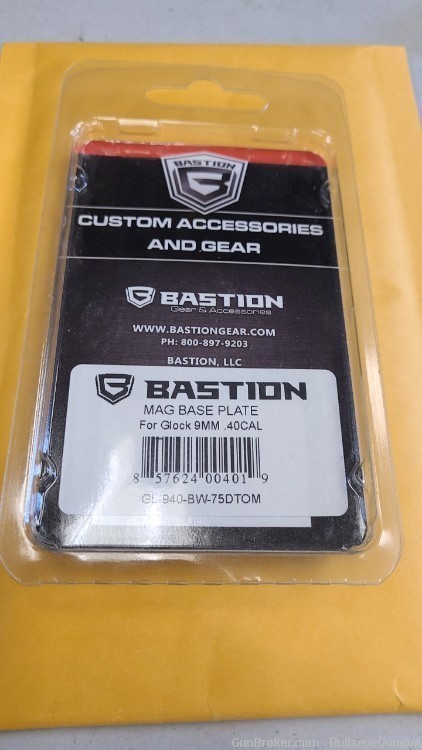 Bastion Magazine Base Plate - Glock 9mm & 40SW. Gen 1-4. Don't Tread On Me-img-1
