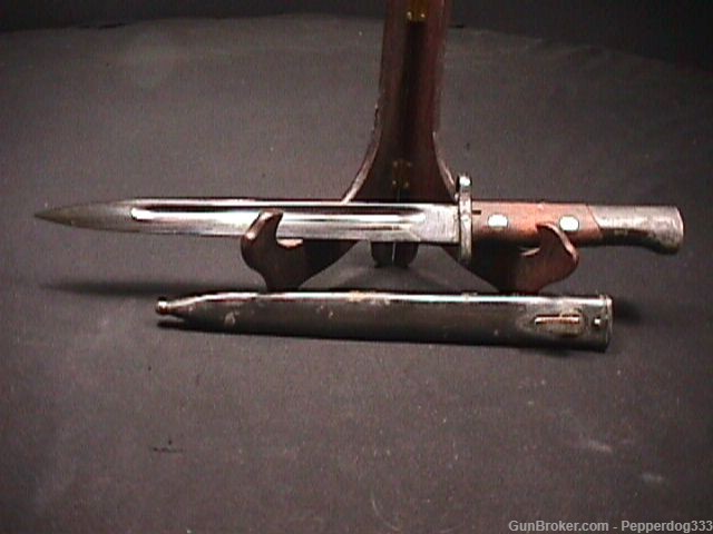 Antique Yugo Model 48  Made at Yugo Arsenal 44 Bayonet All Original-img-1