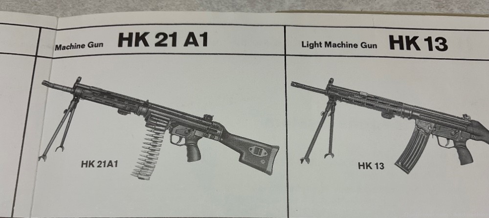 HK machine gun flyer original 3 page fold 1975-img-3