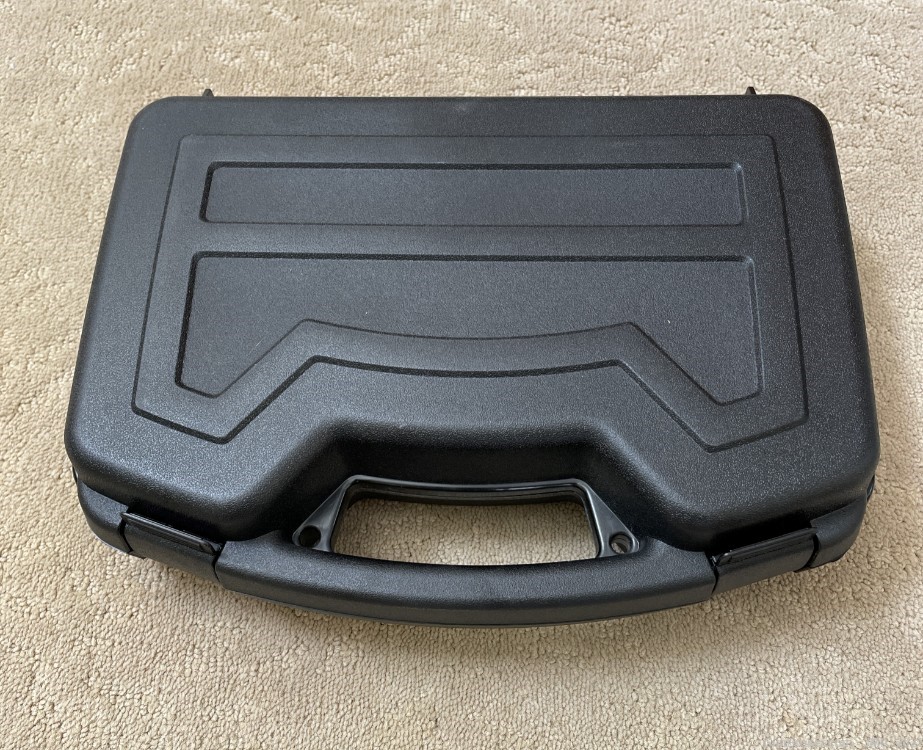 TSA Approved Gun Case for Large Frame Pistols and Revolvers -   Made in USA-img-0