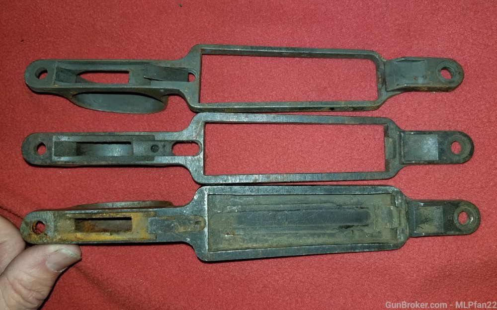 3 Model 1917 Enfield rifle rigger guards parts -img-2