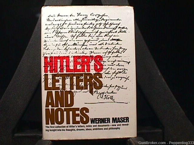 Vintage First Printing 1974 of Adolf ‘s Book Titled Letters and Notes -img-0