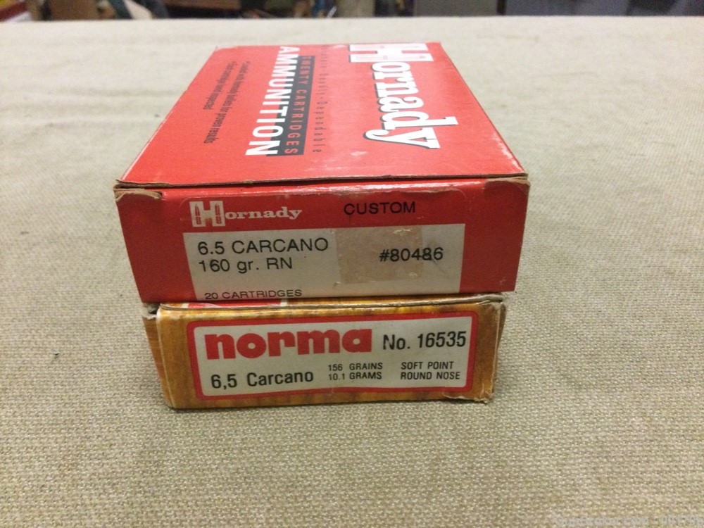 Norma 6.5 CARCANO 156 gr SP &  Others-img-1