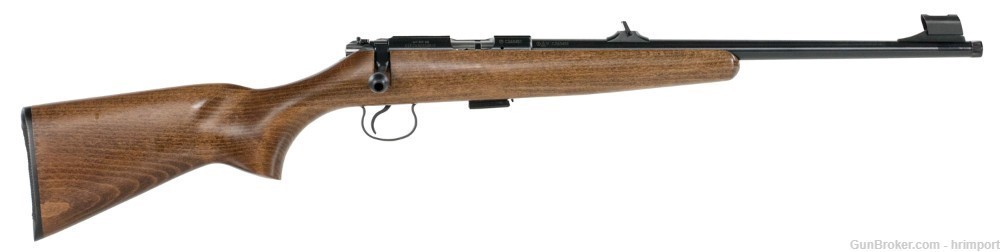 CZ 455 SCOUT .22LR RIFLE BEECH WOOD STOCK 5RD MAG-img-0