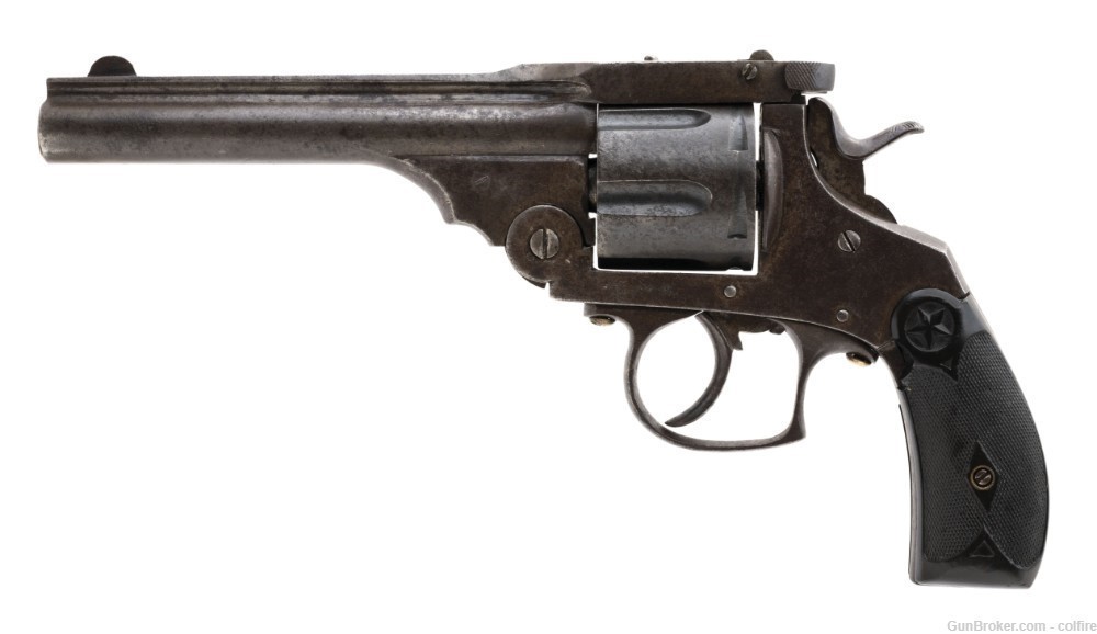 Belgian Large Frame Top Break .44-40 Revolver (PR60830)-img-0