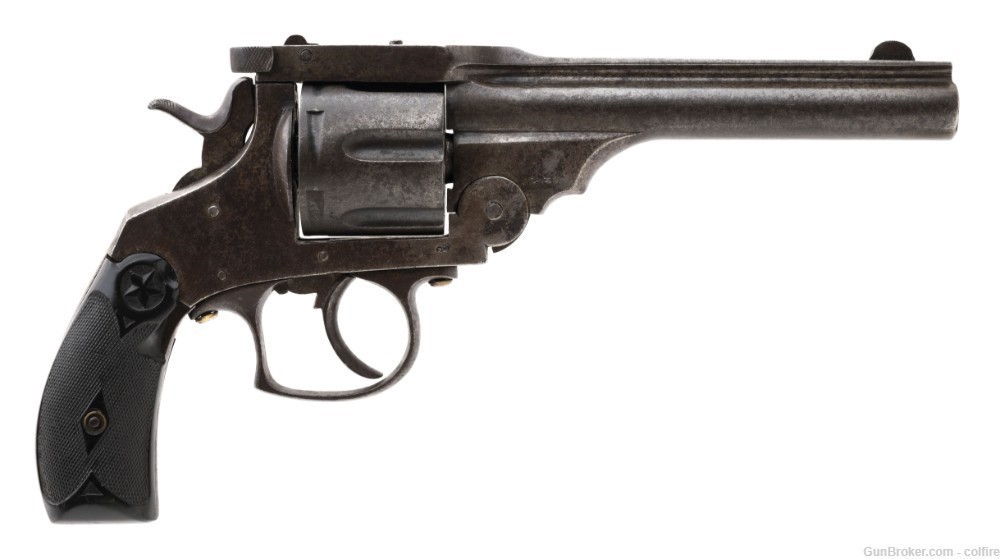 Belgian Large Frame Top Break .44-40 Revolver (PR60830)-img-1