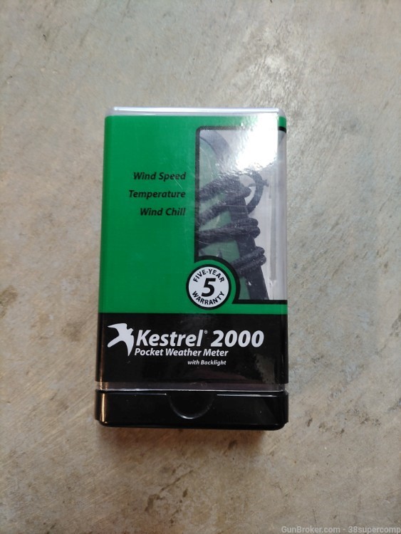 Kestrel 2000 Pocket Weather Meter Wind Gage Gauge -img-0