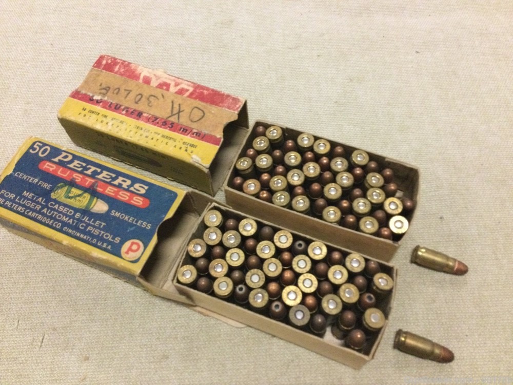 Winchester 30 LUGER ( 7.65 mm ) and Others-img-0