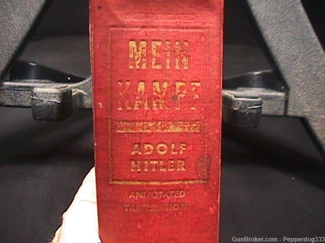 1940 Printing of Adolf ‘s Book Titled Mein Kampt Original & Nice-img-0