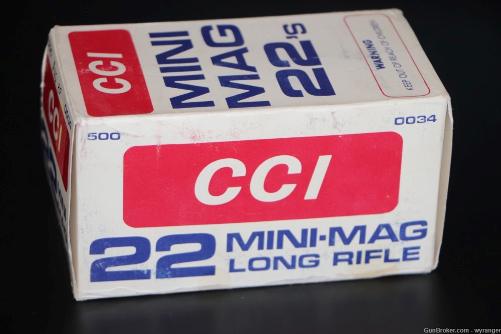 CCI Mini Mag .22 LR Brick - 500 Rds-img-0