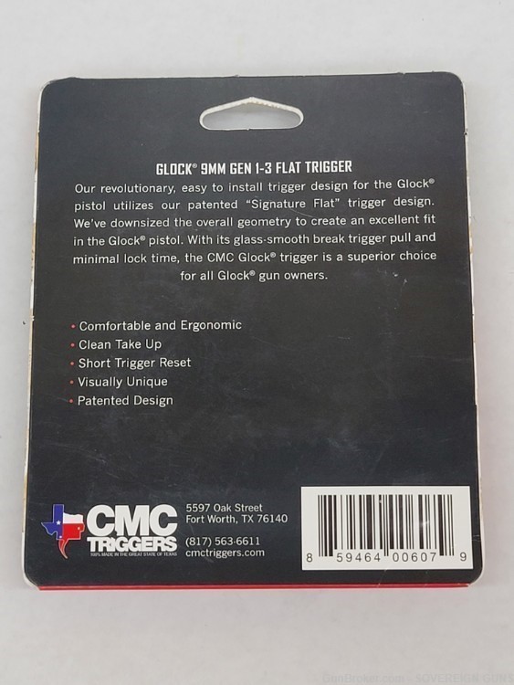 CMC Glock 9mm Gen 1-3 Flat Trigger NEW-img-1