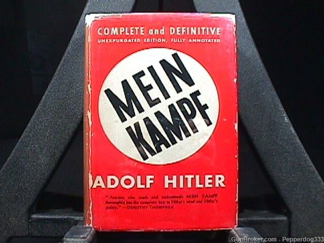 1939 Edition of Adolf ‘s Book Titled Mein Kampf Special Edition-img-0