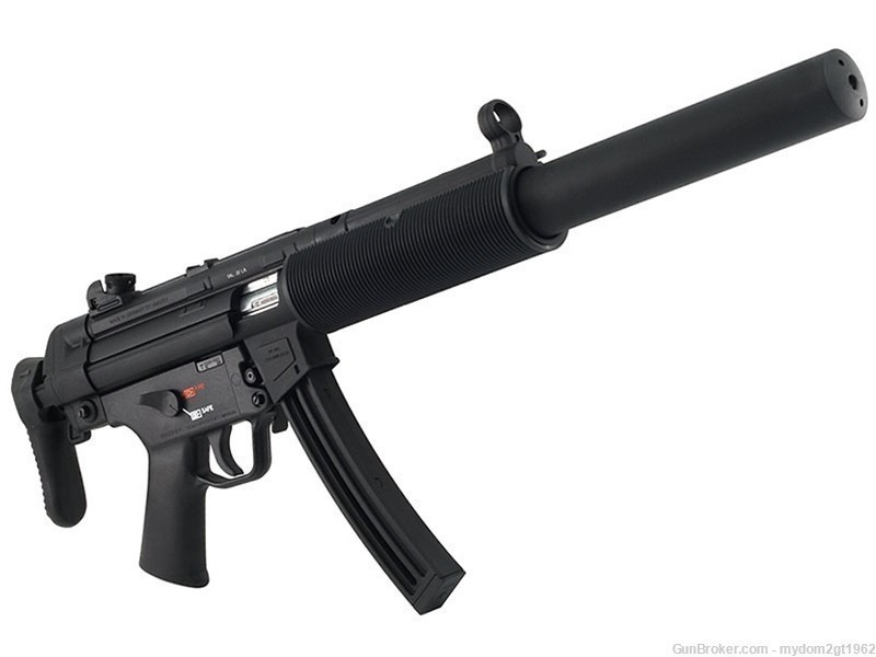 NEW Heckler & Koch MP5 Rifle 16.1" Black .22LR 25-Round 81000468-img-0