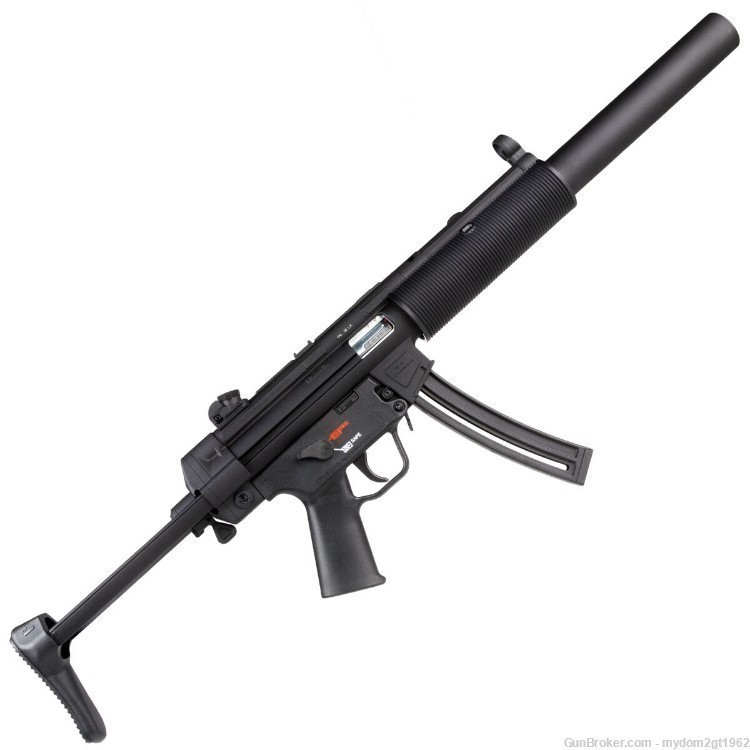 NEW Heckler & Koch MP5 Rifle 16.1" Black .22LR 25-Round 81000468-img-1