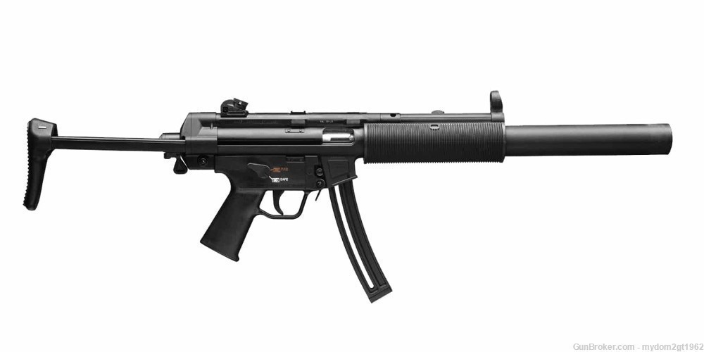 NEW Heckler & Koch MP5 Rifle 16.1" Black .22LR 25-Round 81000468-img-3