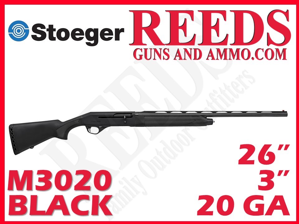 Stoeger M3020 Compact Youth Black 20 Ga 3in 26in 31853-img-0