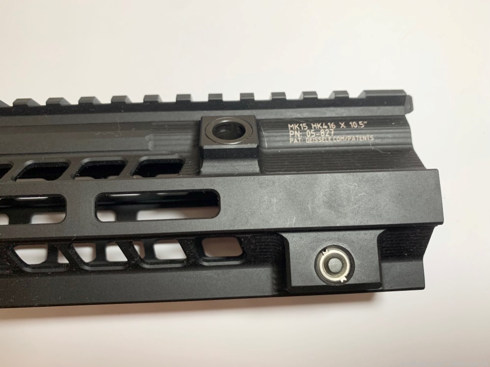 USED - Geissele HK HK416/MR556 SMR MK15 Handguard Black-img-1