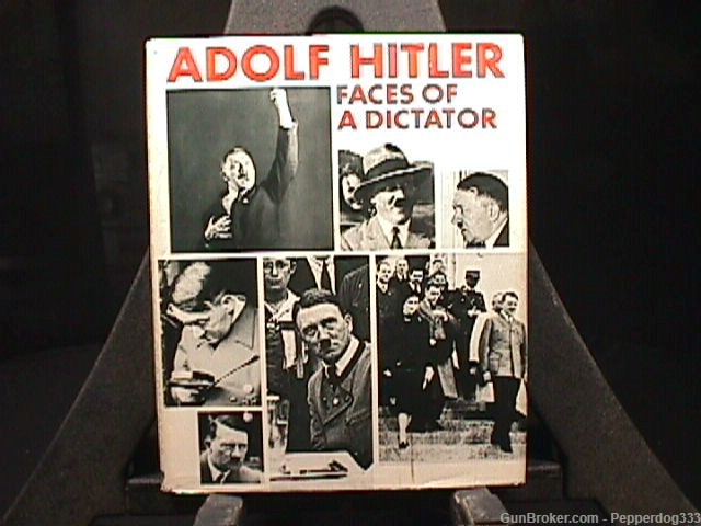 First Edition 1968 Adolf ‘s Book Titled Faces of A Dictator Original & Nice-img-0