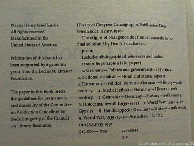 1995 Edition of The Orgins of  Adolf’s ‘sGenocide Complete-img-1