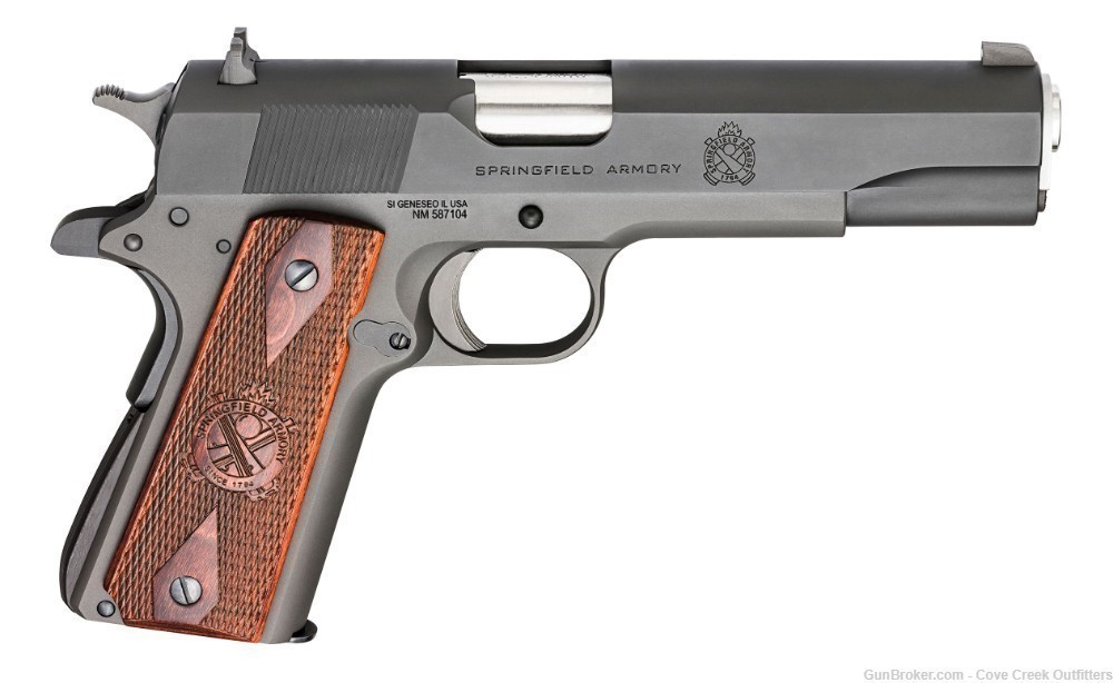 Springfield 1911 Mil-Spec 45 ACP CA  Approved PB9108LCA Free 2 Day Air Ship-img-0