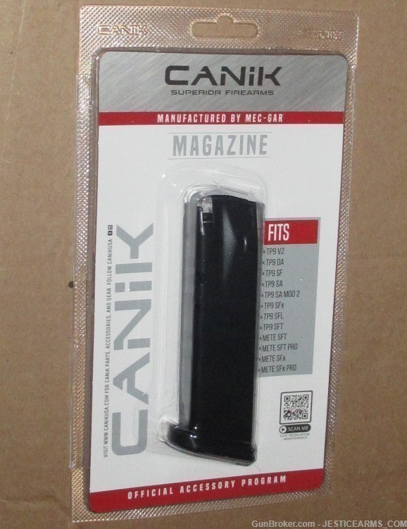 Canik TP9 18rd Magazine 9mm Canik Mag FACTORY-img-7