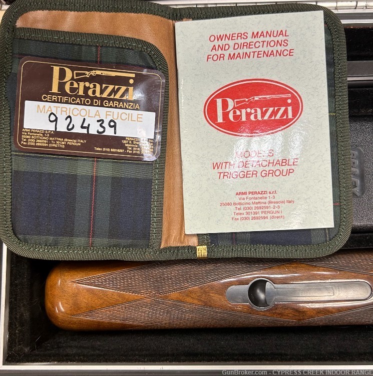 Perazzi MX-6 12ga/28" O/U with Briley case and 20/28/.410 tubes *REDUCED*-img-8