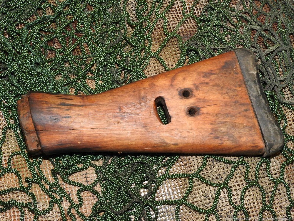 CETME / HK91 WOOD STOCK Cracked But Functional -img-1