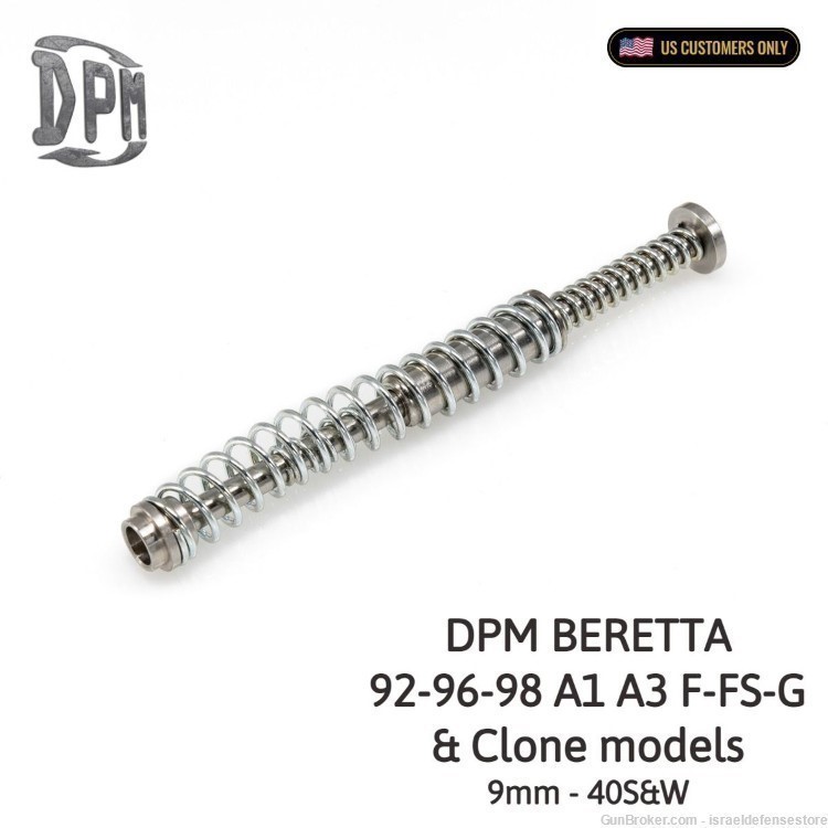 Beretta 92/96/98 & Other models Mechanical Recoil Reduction System by DPM-img-0