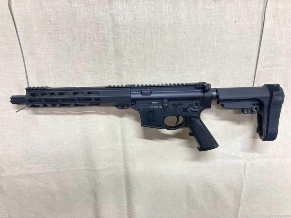 AR-9 Spike's 9mm ST9G PCC Glock mags LRBHO MLok 10" SBA3 NR-img-1