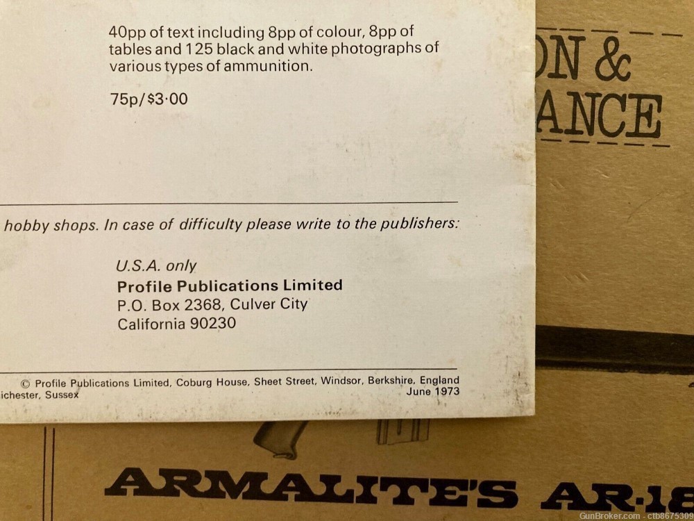 2 ARMALITE MANUALS AR-180 Operation & Maintenance + Small Arms 22 -img-2