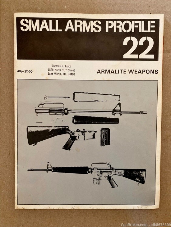 2 ARMALITE MANUALS AR-180 Operation & Maintenance + Small Arms 22 -img-4