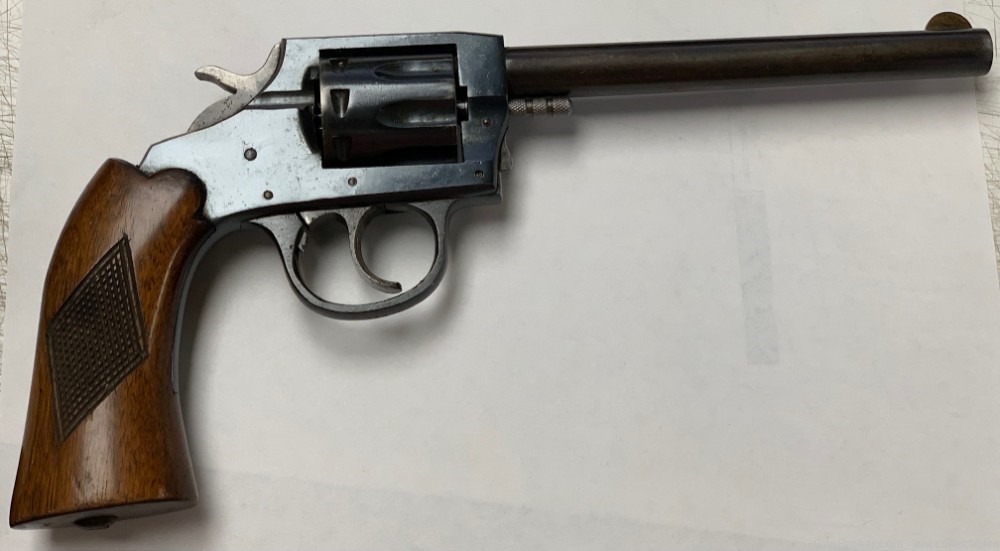 Iver Johnson Target Sealed 8 22LR Repeater Revolver-img-0