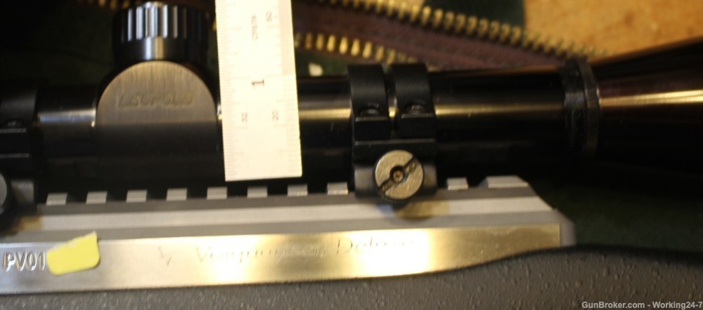 Volquartsen Deluxe SS 22LR w /McMillan thumbhole stock w Leupold M8 24X -img-8