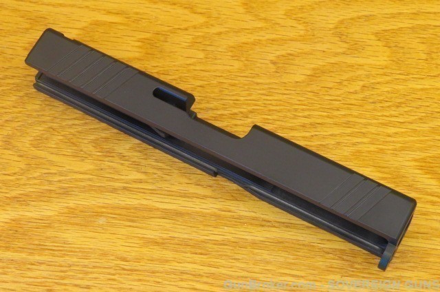 Slide For Glock 21 45 ACP Pistol, Black With Front & Rear Grips. NEW-img-2